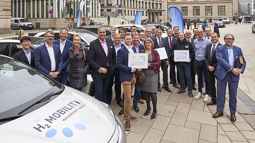 Groeiend netwerk van waterstoftankstations