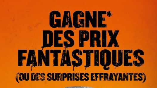 Tentez votre chance avec notre jeu 'trick or treat'!