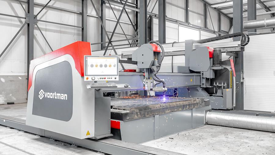 La machine d'usinage de la tôle par excellence: le Voortman V310