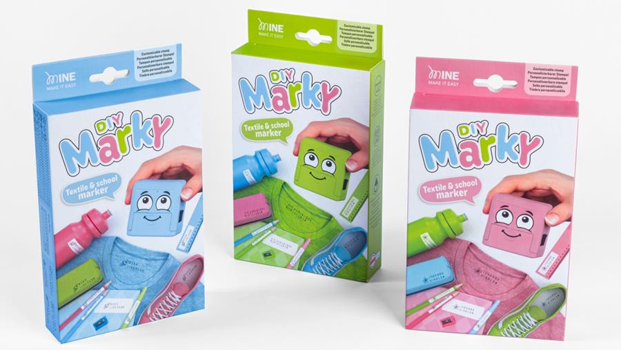 MARKY, le tampon sympathique pour enfants et textiles de COLOP