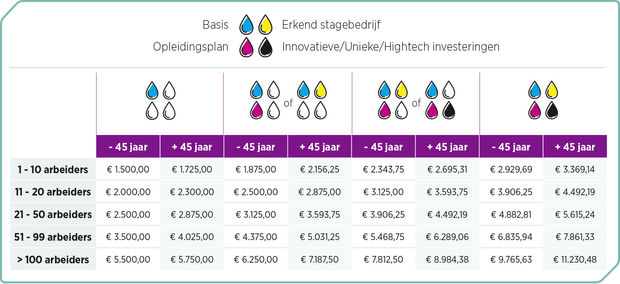 GRAFOC: éxtra opleidingspremie voor Innovatieve/Unieke/Hightech investeringen