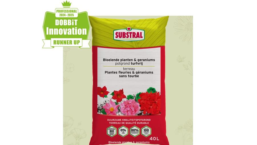 Turfvrije potgrond van Evergreen