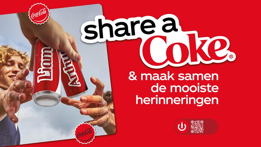 Coca-Cola herlanceert zijn “Share a Coke”-campagne