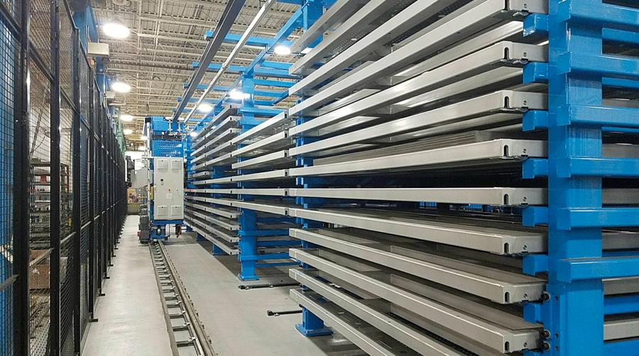 Une solution de stockage pour une fabrication flexible automatisée