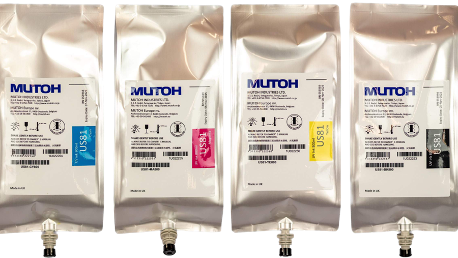 Mutoh élargit sa gamme d'encres UV avec les nouvelles encres US81