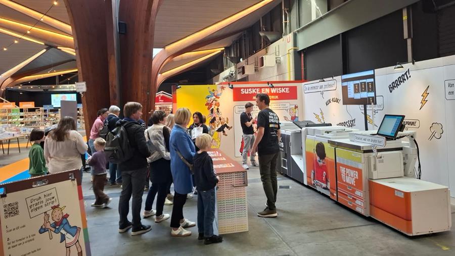 "Rendre les gens heureux, c'est le pouvoir de l'imprimerie"